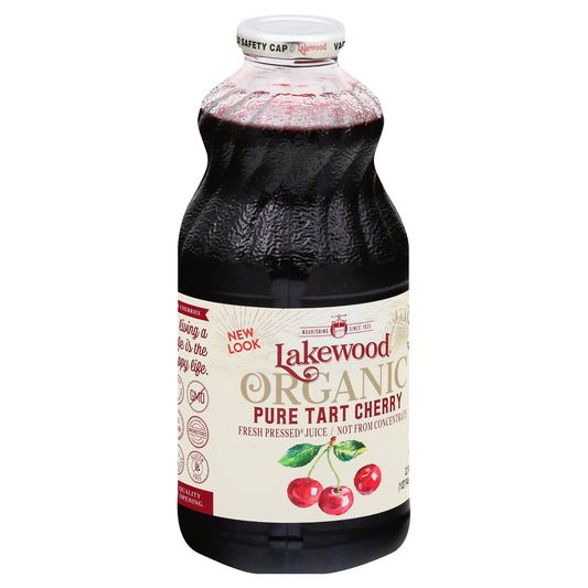 Lakewood Organic Pure Tart Cherry Pressed Juice 32 oz
