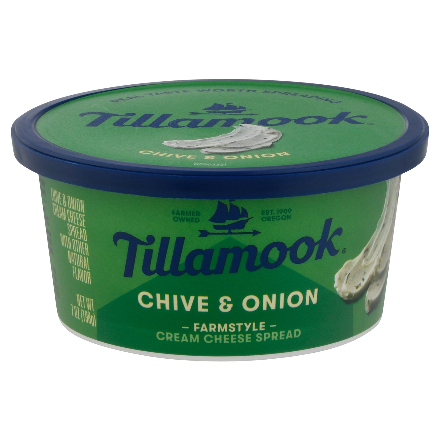 Tillamook Farmstyle Chive & Onion Cream Cheese Spread 7 oz