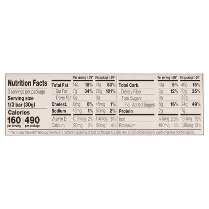 Chocolove Maple Glazed 70% Cocoa Salted Pecans Dark Chocolate 3.2 oz