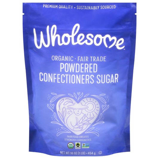Wholesome Organic Powdered Confectioners Sugar 16 oz
