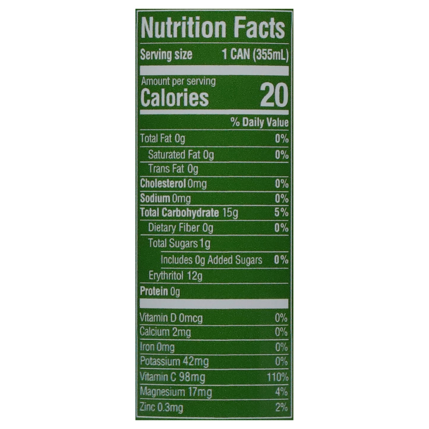 Odyssey Revive Sparkling Yuzu Lime Cognition + Mood Drink 12 fl oz