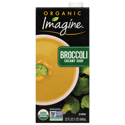 Imagine Organic Creamy Broccoli Soup 32 fl oz