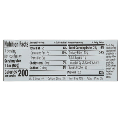 No Cow Chocolate Chip Cookie Dough Protein Bar 2.12 oz