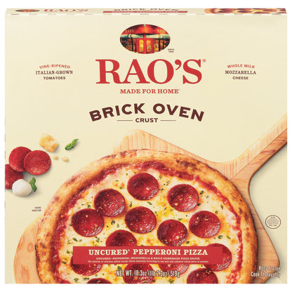 Rao's Made for Home Brick Oven Crust Uncured Pepperoni Pizza 18.3 oz