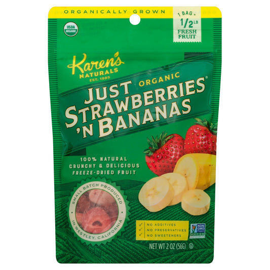 Karens Naturals Just Strawberries 'N Bananas 2 oz