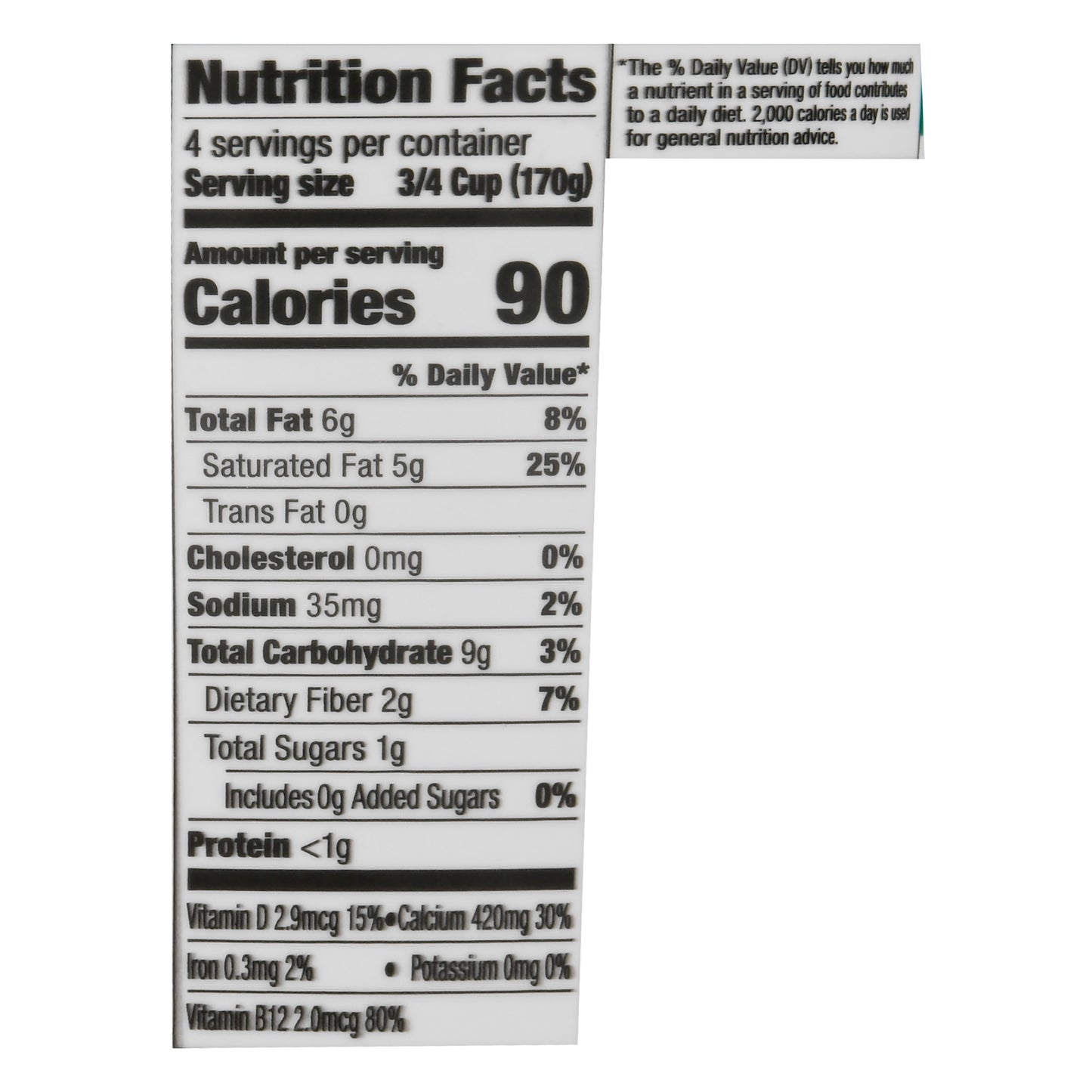 So Delicious Dairy Free Coconutmilk Unsweetened Yogurt Alternative 24 oz