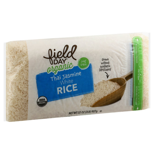 Field Day Organic Long Grain Thai Jasmine White Rice 32 oz