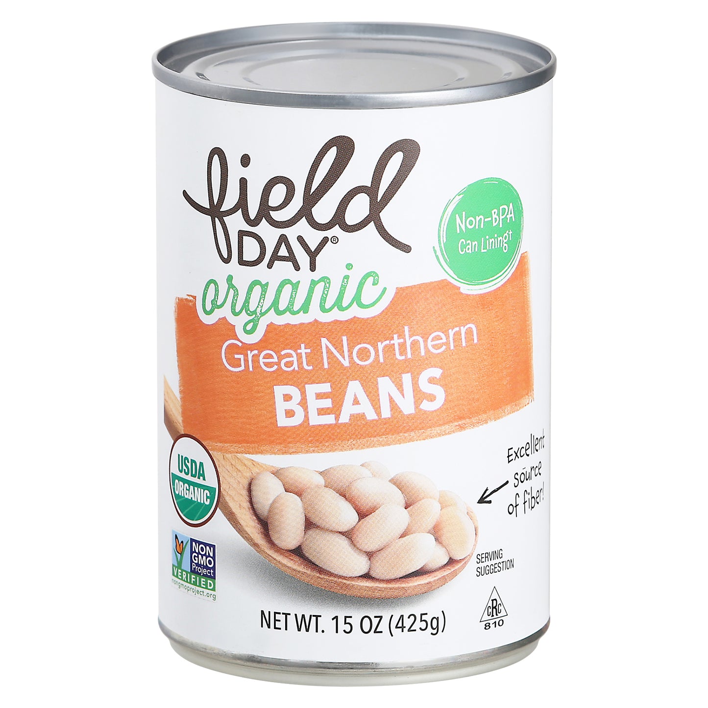 Field Day Organic Great Northern Beans 15 oz