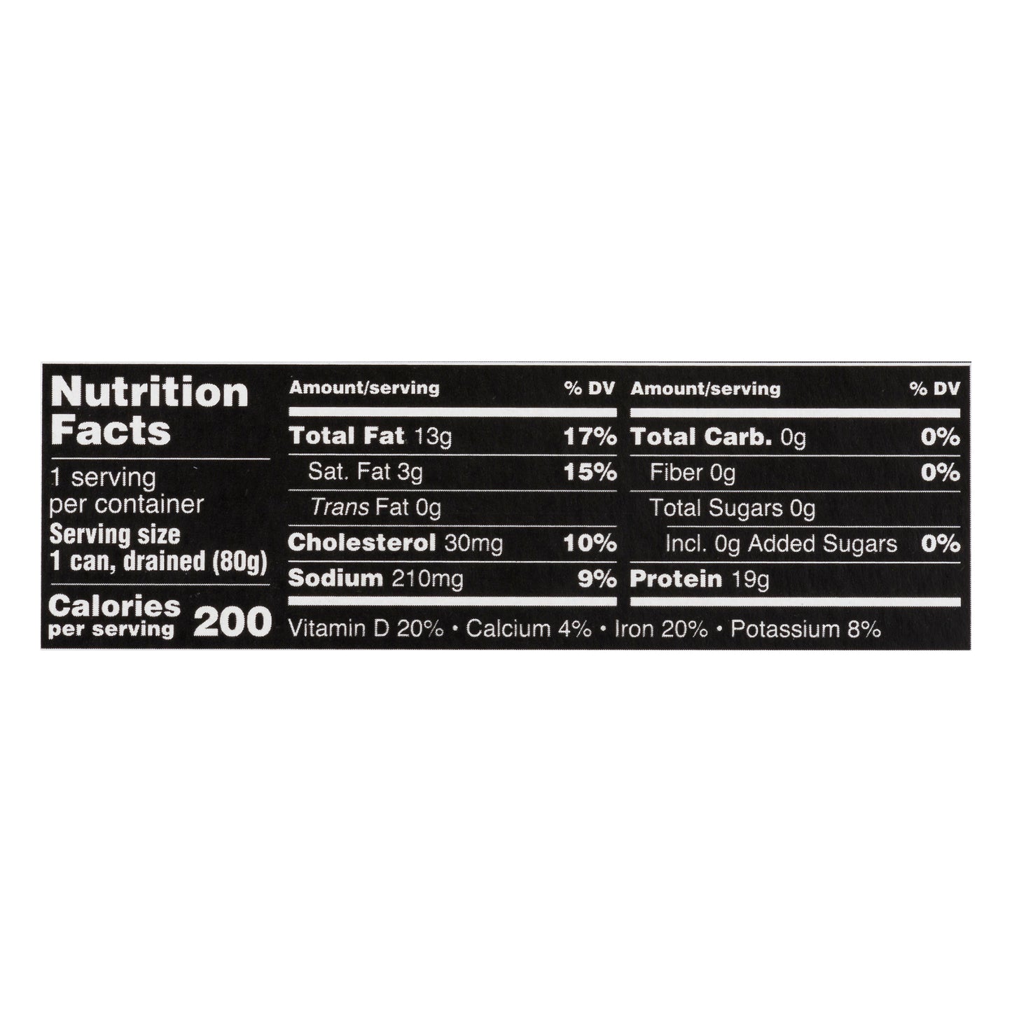 Crown Prince Skinless & Boneless Sardines in Pure Olive Oil 3.75 oz