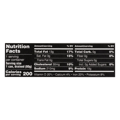 Crown Prince Skinless & Boneless Sardines in Pure Olive Oil 3.75 oz