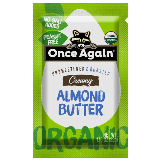 Once Again Unsweetened & Roasted Creamy Almond Butter 1.15 oz