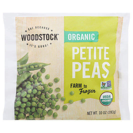 Woodstock Organic Petite Peas 10 oz