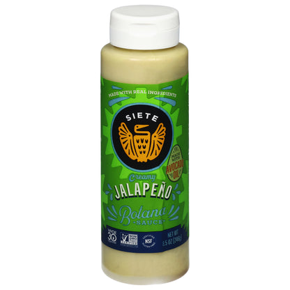 Siete Creamy Jalapeno Botana Sauce 8.5 oz