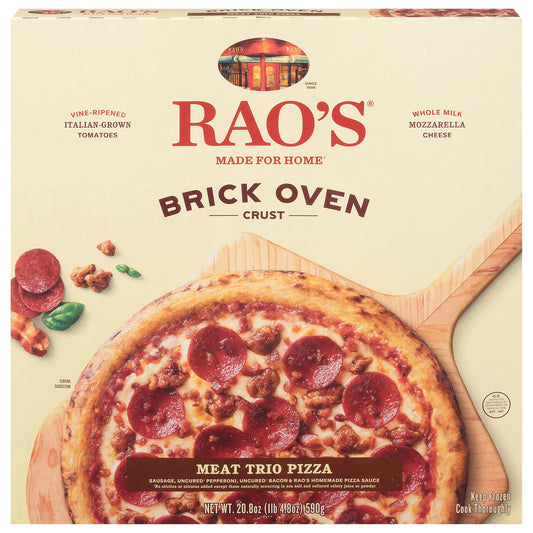 Rao's Made for Home Brick Oven Crust Meat Trio Pizza 20.8 oz