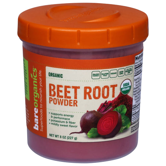 BareOrganics Organic Beet Root Powder 8 oz