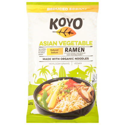 Koyo Reduced Sodium Asian Vegetable Ramen 2.1 oz
