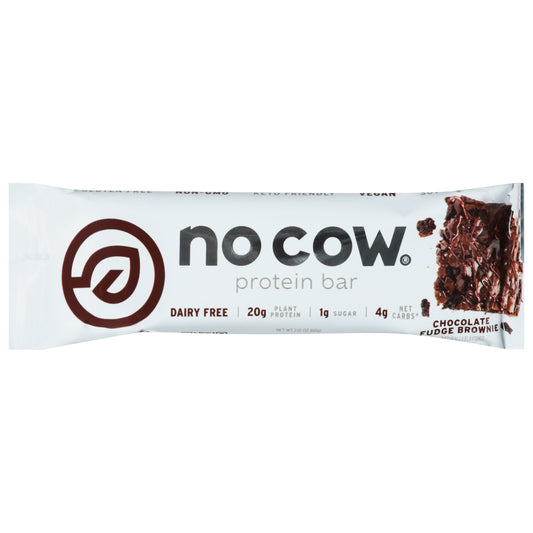 No Cow Chocolate Fudge Brownie Protein Bar 2.12 oz
