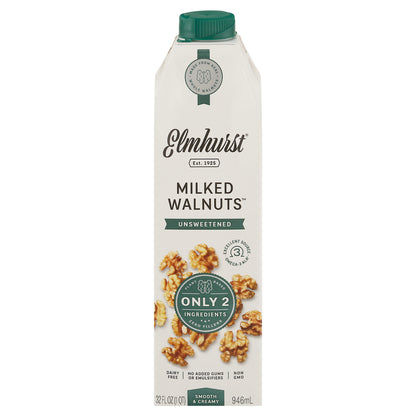 Elmhurst Unsweetened Milked Walnuts 32 fl oz
