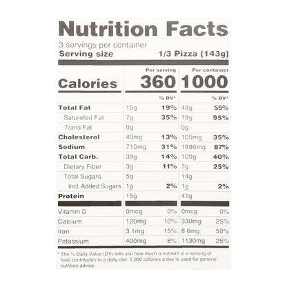 Porta Brick Oven Uncured Pepperoni Pizza 15.2 oz