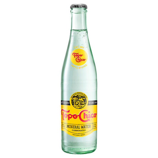 Topo Chico Mineral Water Glass Bottle, 12 fl oz