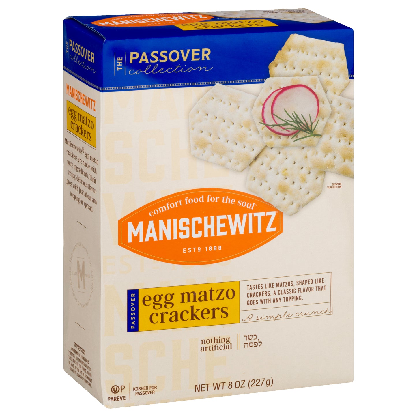 Manischewitz Egg Matzo Crackers 8 oz