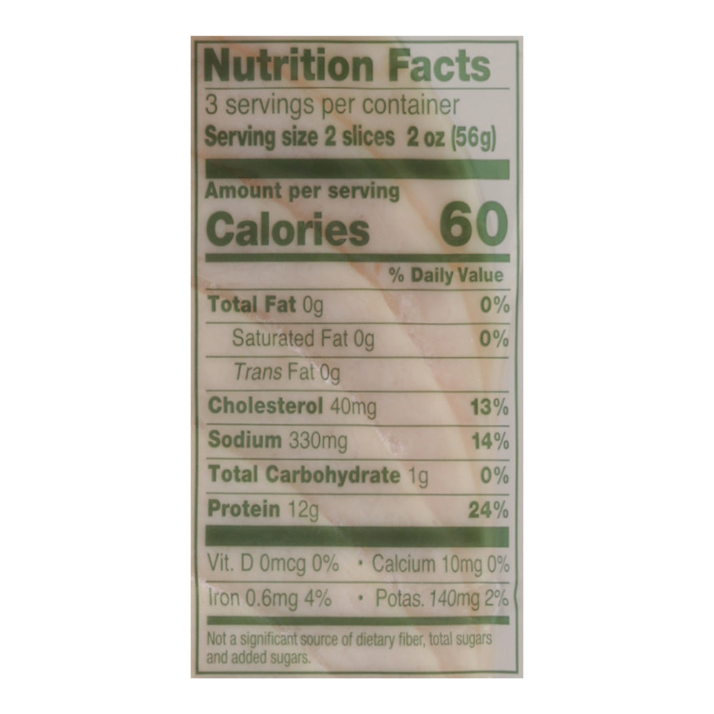 Plainville Farms Oven Roasted Organic Chicken Breast 6 oz