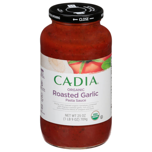 Cadia Organic Roasted Garlic Pasta Sauce 25 oz