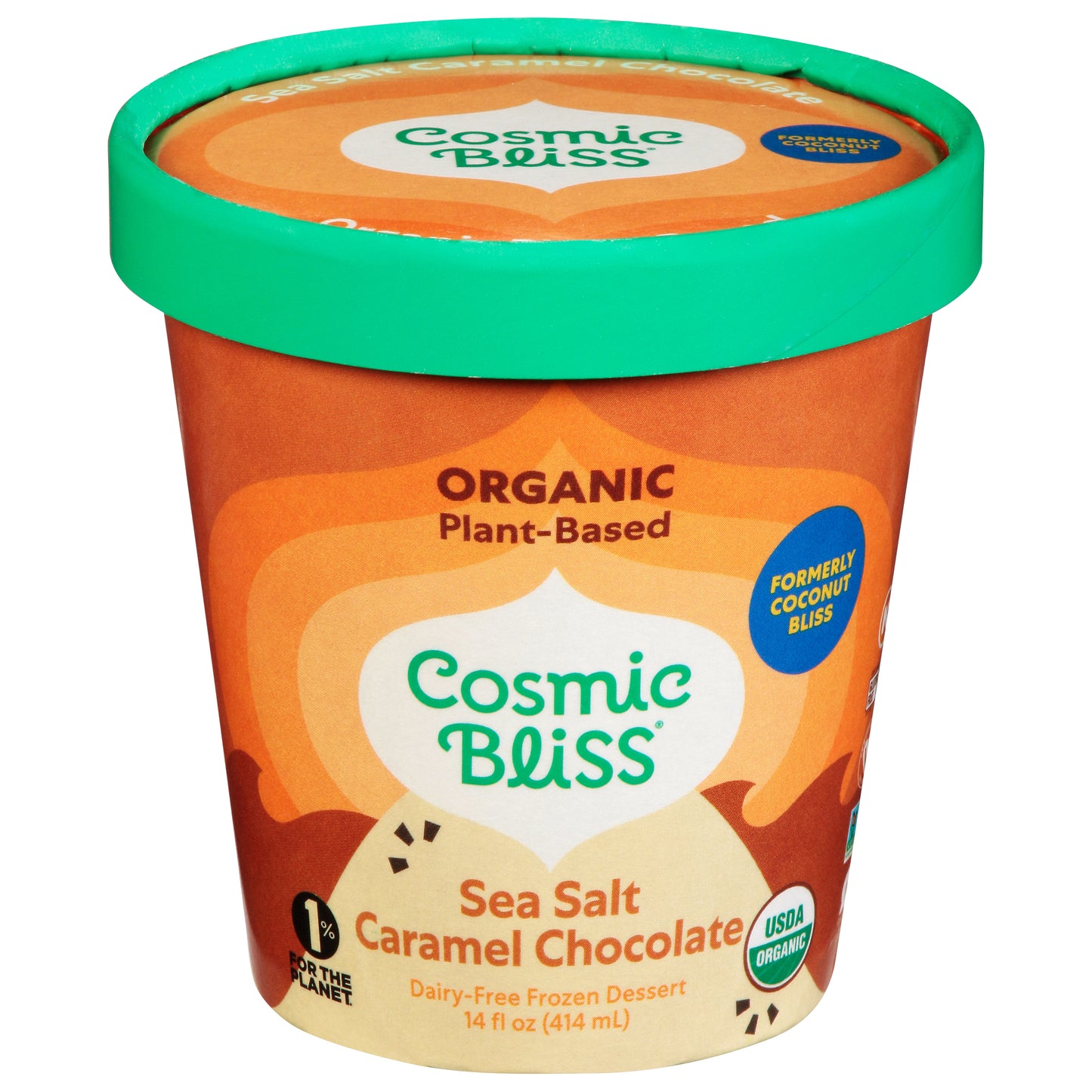 Cosmic Bliss Sea Salt Caramel Chocolate Frozen Dessert 14 fl oz