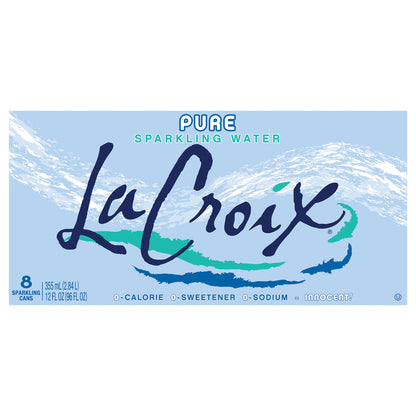 LaCroix Pure 8 Pack 12oz