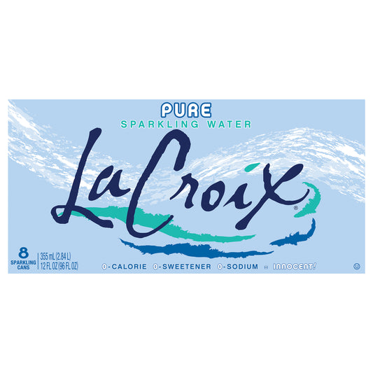 LaCroix Pure 8 Pack 12oz