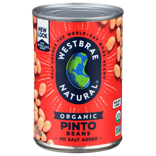Westbrae Natural, Organic Pinto Beans Fat Free, 15 Oz