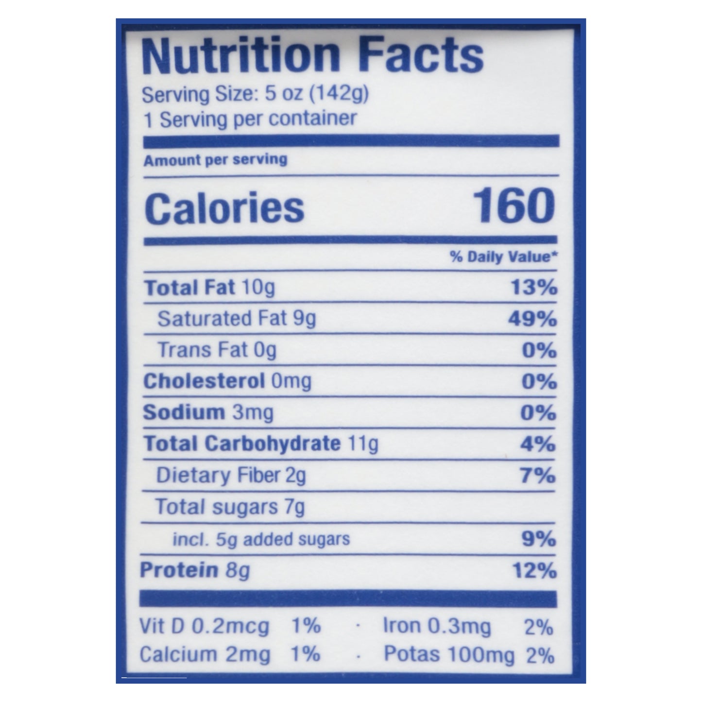 Cocojune Organic Greek-Style Cultured Coconut Blueberry Lemonade Yogurt 5 oz