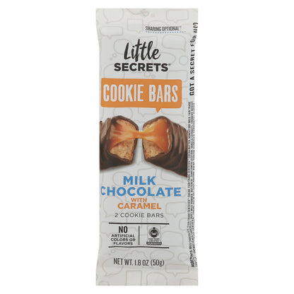 Little Secrets Milk Chocolate with Caramel Cookie Bars 2 ea