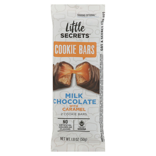 Little Secrets Milk Chocolate with Caramel Cookie Bars 2 ea