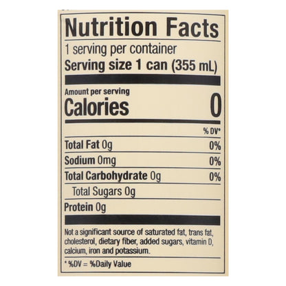 Zevia Sweetened Organic Blood Orange Earl Grey Tea 12 fl oz