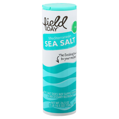 Field Day Mediterranean Fine Sea Salt 26.5 oz