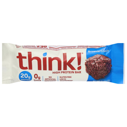 Think! Brownie Crunch High Protein Bar 2.1 oz