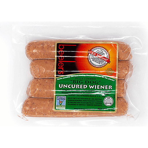 Beelers Uncured Wiener Big Dog