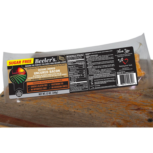 Beeler's Sugar Free Uncured Bacon