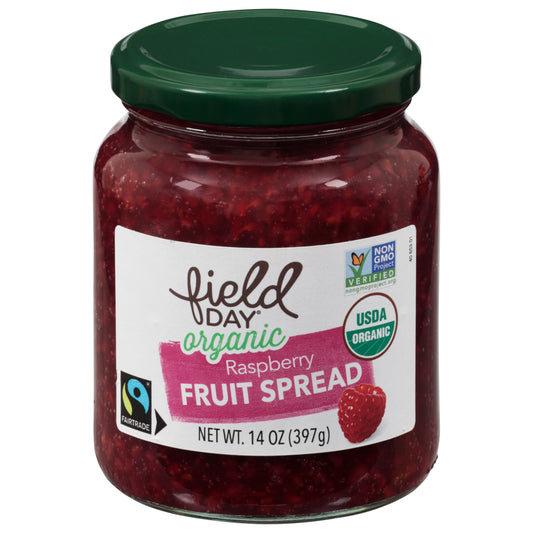 Field Day Organic Raspberry Fruit Spread 14 oz
