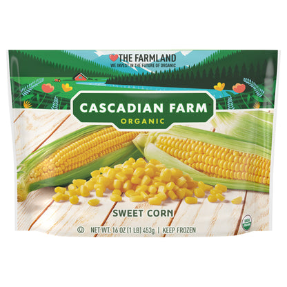 Cascadian Farm Organic Sweet Corn, Frozen Vegetables, 16 oz.