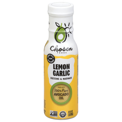 Chosen Foods Lemon Garlic Dressing & Marinade 8 fl oz