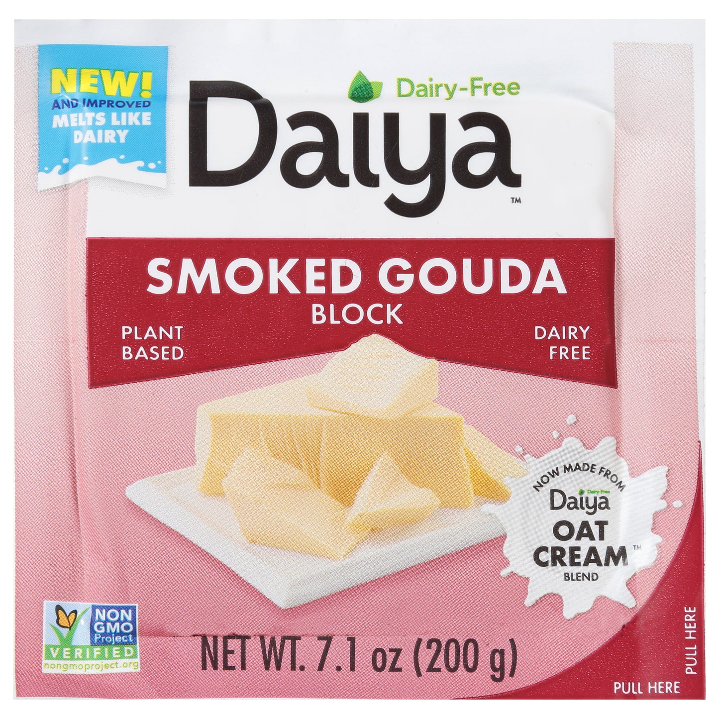Daiya Dairy-Free Block Smoked Gouda Cheese 7.1 oz