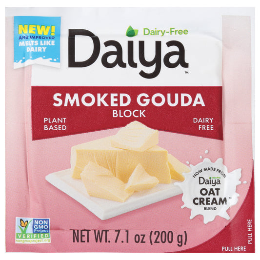 Daiya Dairy-Free Block Smoked Gouda Cheese 7.1 oz
