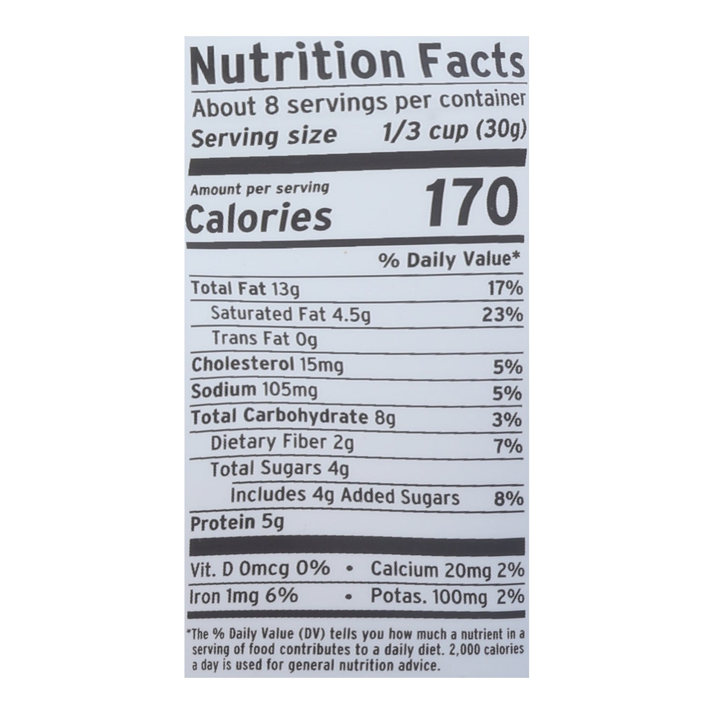 Purely Elizabeth Grain-Free Coconut Cashew Nut Granola 8 oz