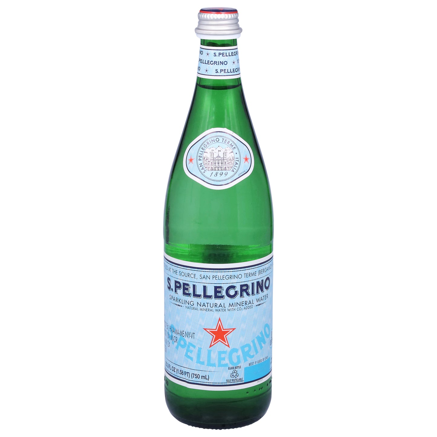 S.Pellegrino Natural Sparkling Mineral Water 25.3 fl oz