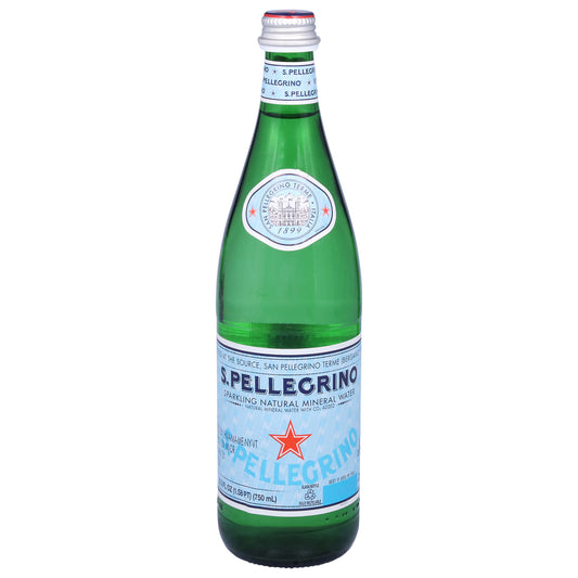 S.Pellegrino Natural Sparkling Mineral Water 25.3 fl oz