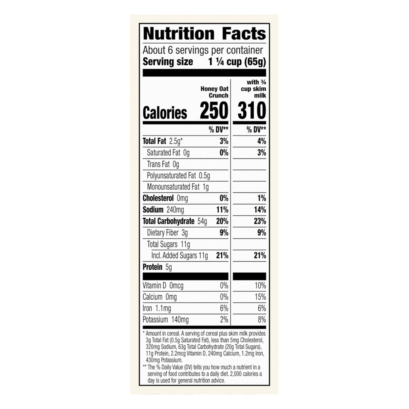 Cascadian Farm Organic Honey Crunch Oat Cereal, 13.5 oz