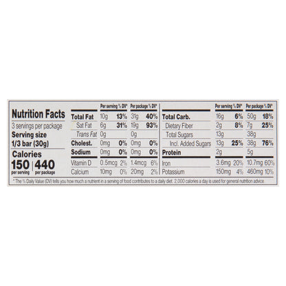 Chocolove 55% Cocoa in Dark Chocolate Coffee Crunch 3.2 oz