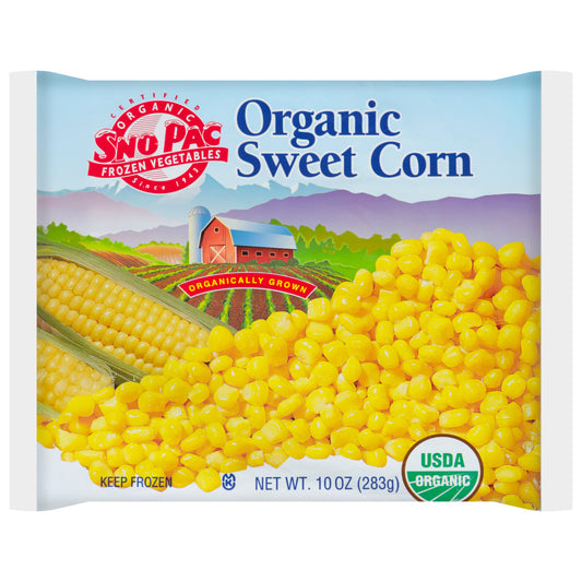 Sno Pac Organic Sweet Corn 10 oz